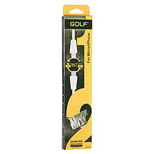 USB Cable Diamond Golf 2in1 Lightning/MicroUSB White (GC-27s)