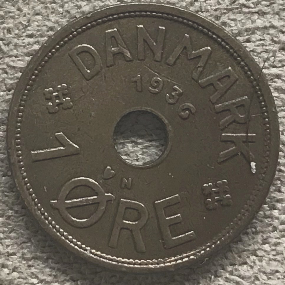 Монета Норвегії 5 ері 1977 р., фото 1