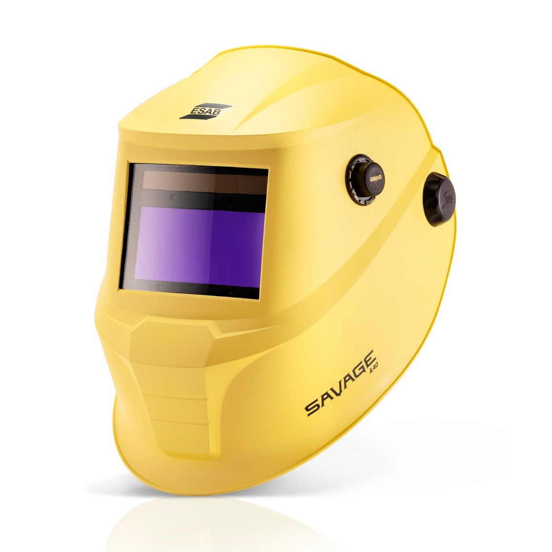 Сварочная маска ESAB Savage A40 Yellow (сменная батарея) - фото 1 - id-p1319159806