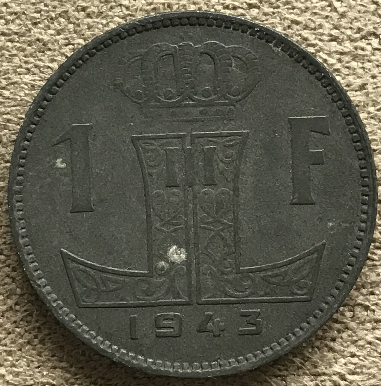 Монета Бельгії 25 сантимів 1972 р., фото 1