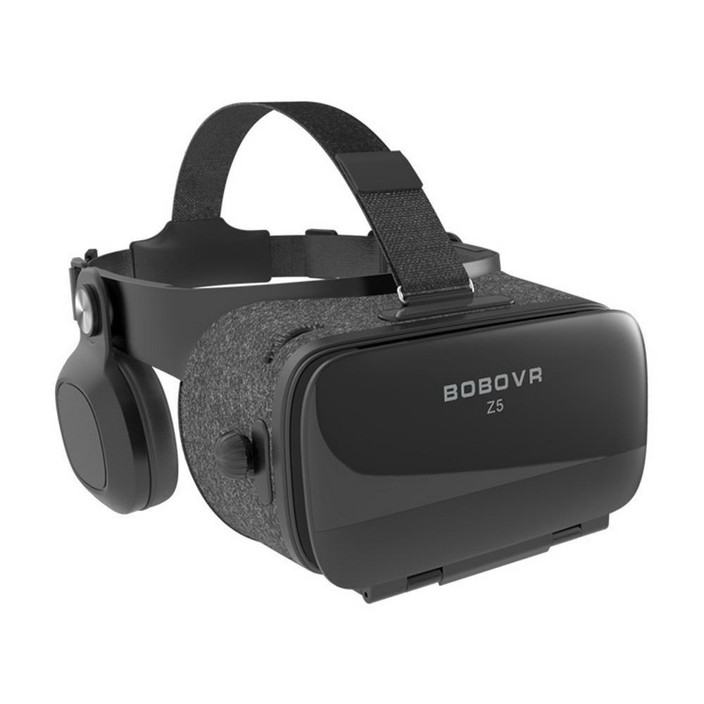 Окуляри віртуальної реальності чорні Bobovr Z5 3D з Навушниками і Пультом ДУ Bluetooth 120° ORIGINAL - фото 2 - id-p1319161221