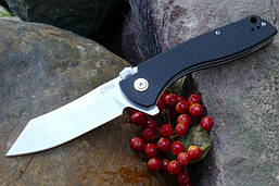 Ніж CJRB Kicker SW, сталь D2, рукоять G10 black