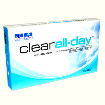 Clear All-day щомісячні контактні лінзи (6шт)