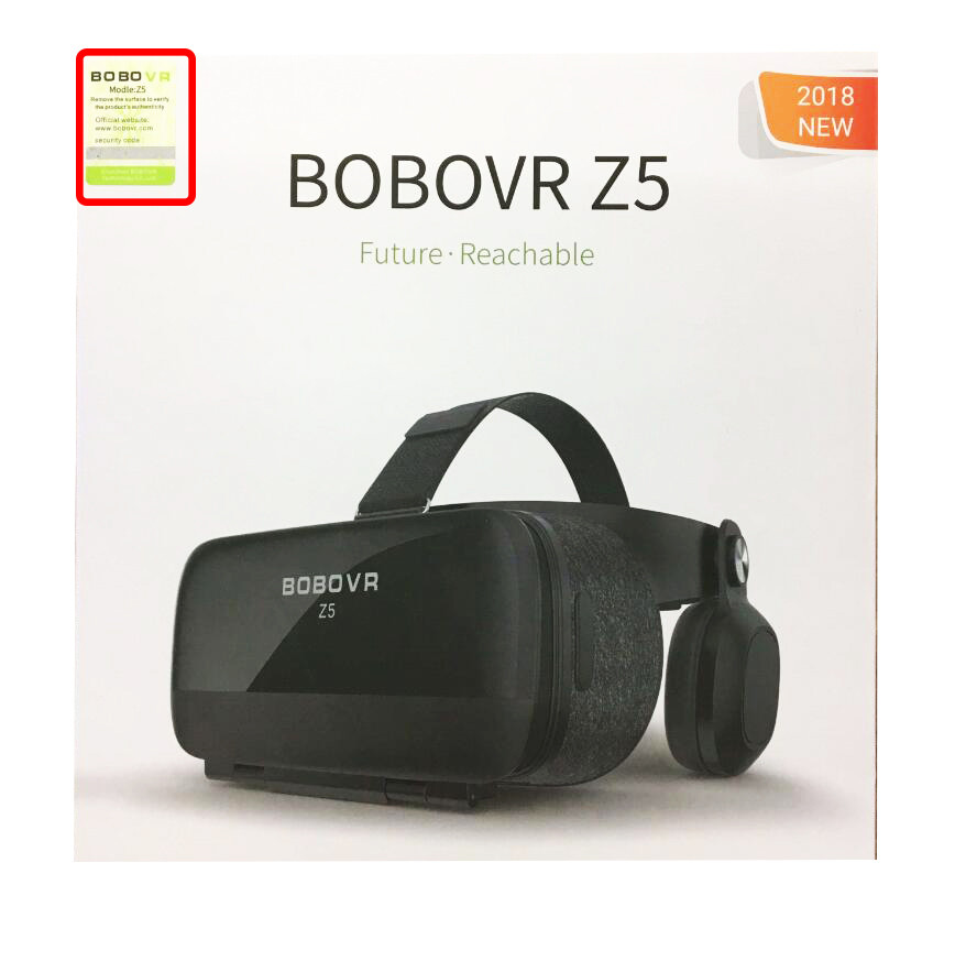 Окуляри віртуальної реальності чорні Bobovr Z5 3D з Навушниками і Пультом ДУ Bluetooth 120° ORIGINAL - фото 6 - id-p1319161221