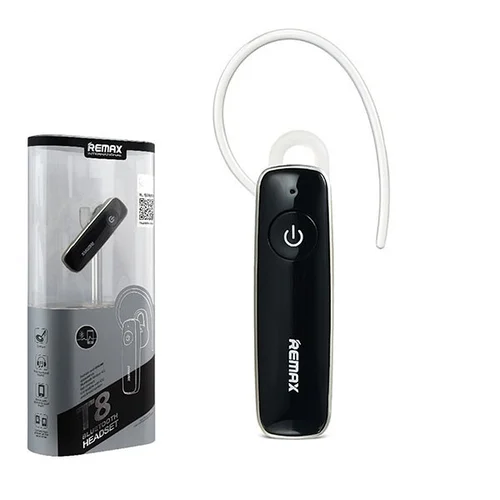 Бездротова Bluetooth-гарнітура Remax RB-T8 Black