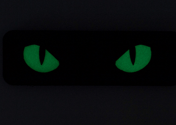 Нашивка/шеврон Cat Eyes Laser Cut світлонакопичувач