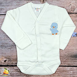 Молочний бодік для хлопчика Розмір: 56 - 62 см (01303-1)