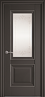 Міжкімнатні двері "Імідж" G + ML2 900, колір антрацит з малюнком Р2