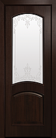 Міжкімнатні двері "Антре" G 700, колір каштан з малюнком Р3