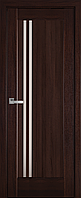 Міжкімнатні двері "Делла" G 600, колір каштан , ліві