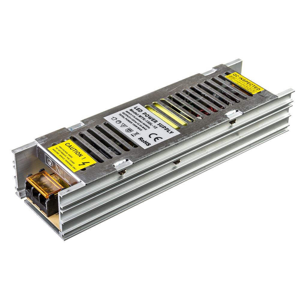 Led блок питания 12В LONG/12.5A 150Bт IP 20 (БП 12в, Блок живлення 12в, Трансформатор)