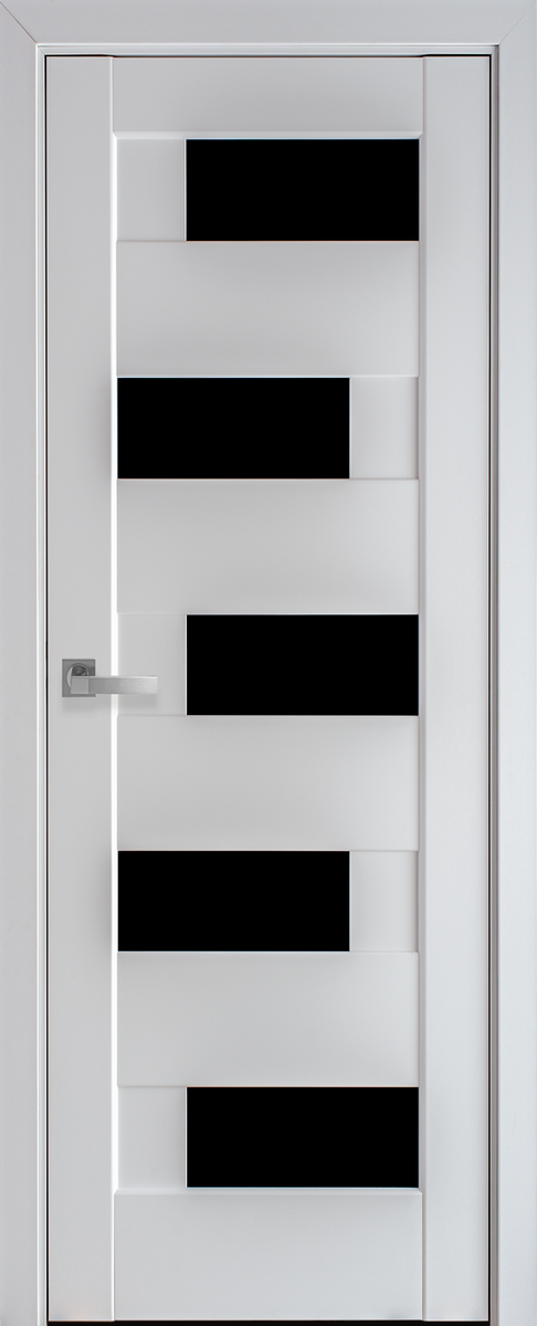 Міжкімнатні двері "Піана" BLK 600, колір білий матовий