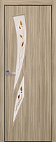 Міжкімнатні двері "Камея" G 700, колір сандал з малюнком Р1