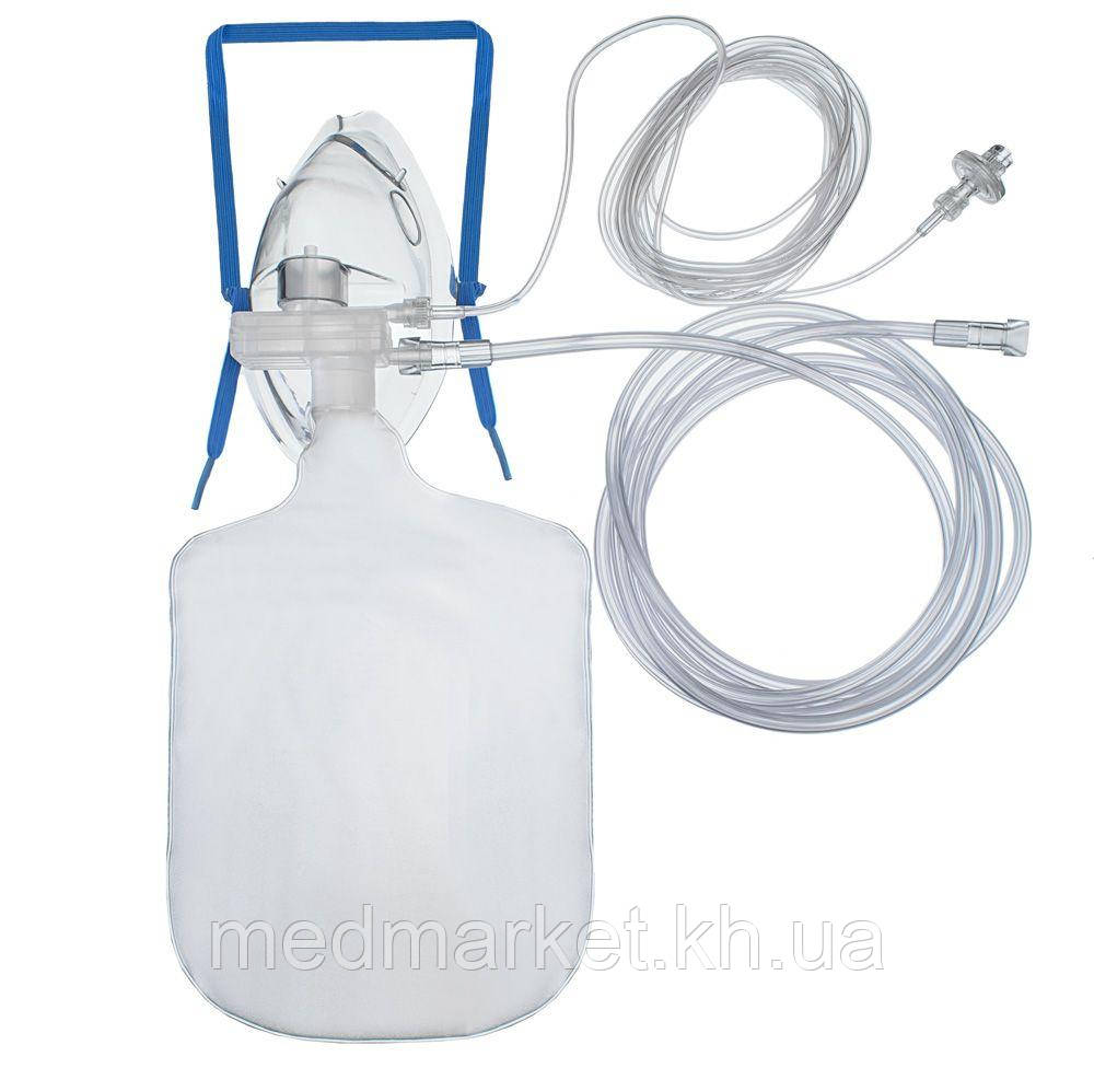 Маска киснева Sumi HiCapno набір зі штекером Luer-Lock