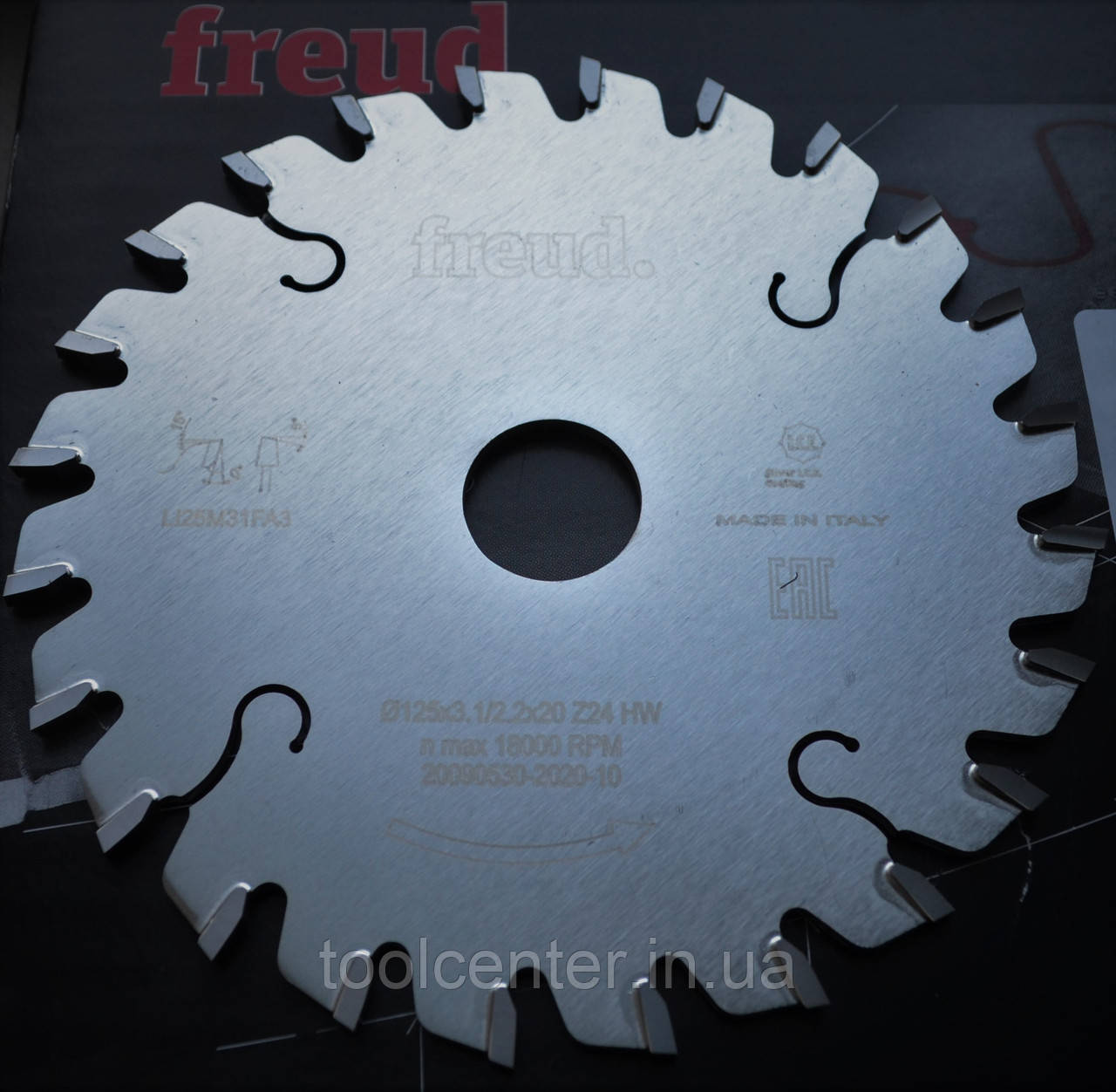 Пила підрізна LI25M31FA3 D125 d20 Z24