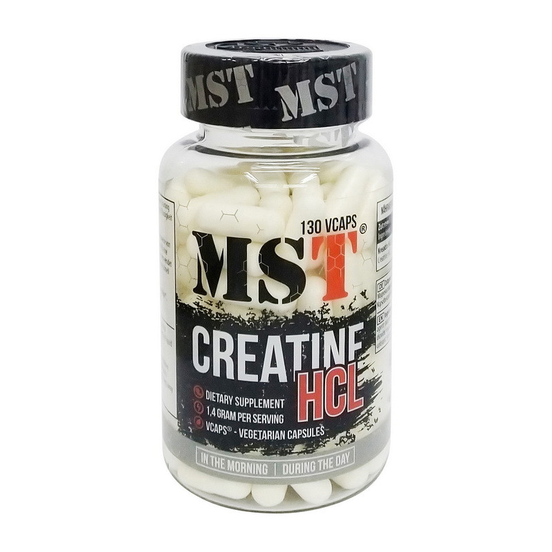 Креатин гідрохлорид MST Creatine HCL 130 caps