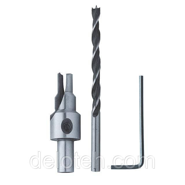 Свердло конфірматне 4,5/7,0 мм INTERTOOL SD-0245, фото 1