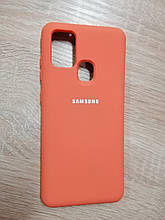 Чехол Samsung A21S Original Full Case Orange