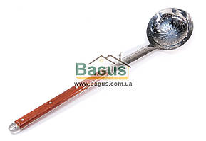 Шумівка вузбекська з неіржавкої сталі 62х14см глибока для плови (Узбекистон)