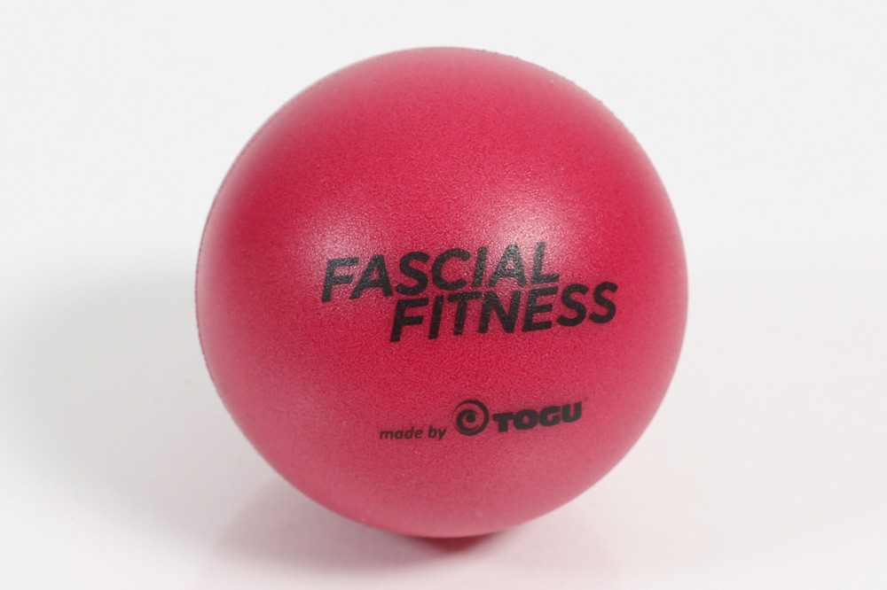 Массажный мяч Fascial Fitness Ball S, Ø 6,5 см (TG\510310\RD-00-00), красный - фото 1 - id-p1319218522