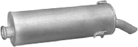 Глушитель Пежо 306 (Peugeot 306) 1.9 TD 2.0 HDi 93-02 (19.73) Polmostrow алюминизированный