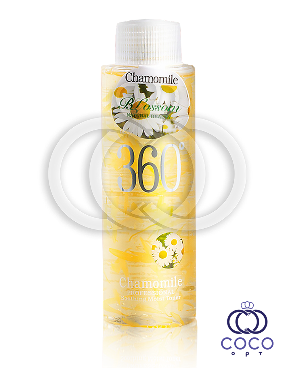 Тонер для обличчя Wokali Natural Beauty Blossom Essence 360 Chamomile 300 мл, фото 1