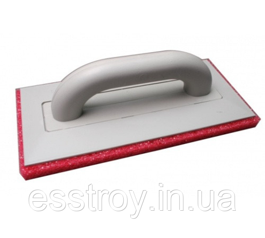 Терка пластмасова з губкою, 135Х275 мм, фото 1