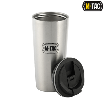 Термокружка з клапаном 450 мл нерж.