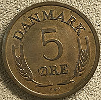 Монета Данії 25 ері 1990 р.