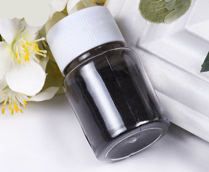 Перламутровий пігмент для епоксидної смоли, Чорний (082), 20 г, фото 1