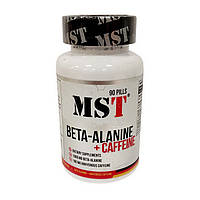 Бета-аланин с кофеином MST Beta-Alanine + caffeine 90 pills