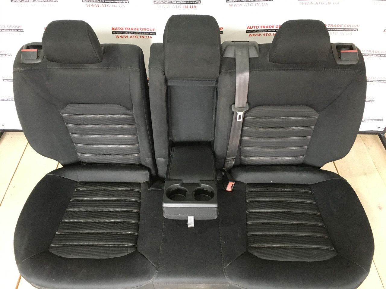 Сидіння задній ряд Ford Fusion mk5 2013-2016 тканина оригінал б/у DS7Z-5466600-AA