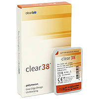 Clear 38 квартальні контактні лінзи (6 шт.)