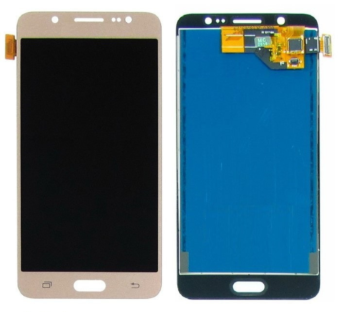 Дисплей для Samsung J510F | J510H Galaxy J5 2016 з сенсорним склом (Золотий) Оригінал Китай