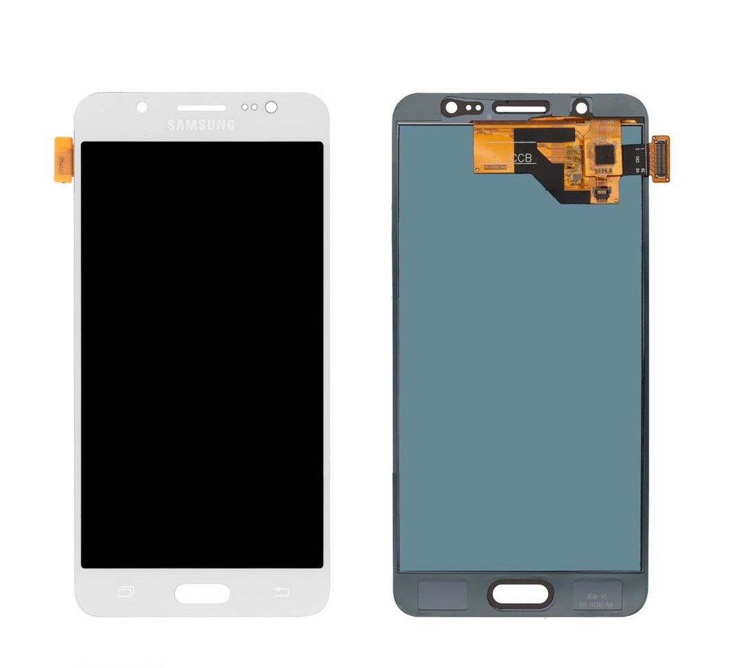Дисплей для Samsung J510F | J510H Galaxy J5 2016 з сенсорним склом (Білий) Оригінал Китай