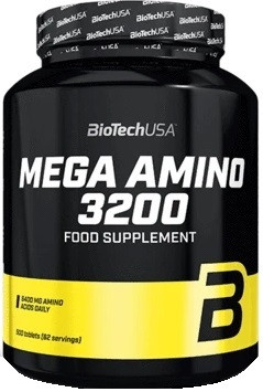 Амінокислоти BioTech - Mega Amino (500 таблеток)
