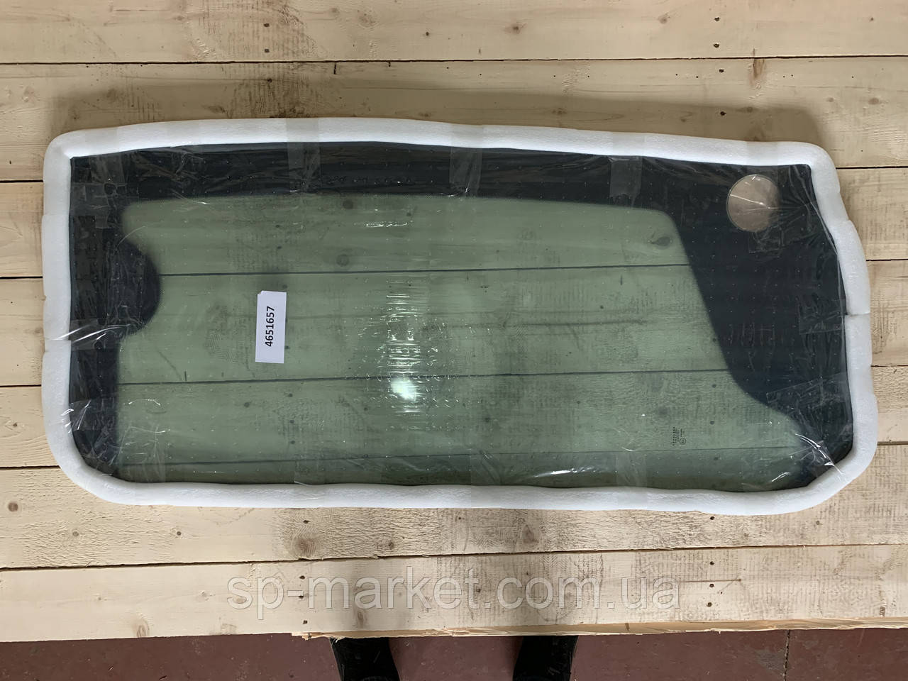 Скло дверей заднє ліве Hitachi ZX 4651657 екскаватора Hitachi ZX, фото 1