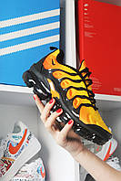 Мужские кроссовки Nike Air VaporMax TN Yellow Orange, мужские кроссовки найк аир вапормакс тн