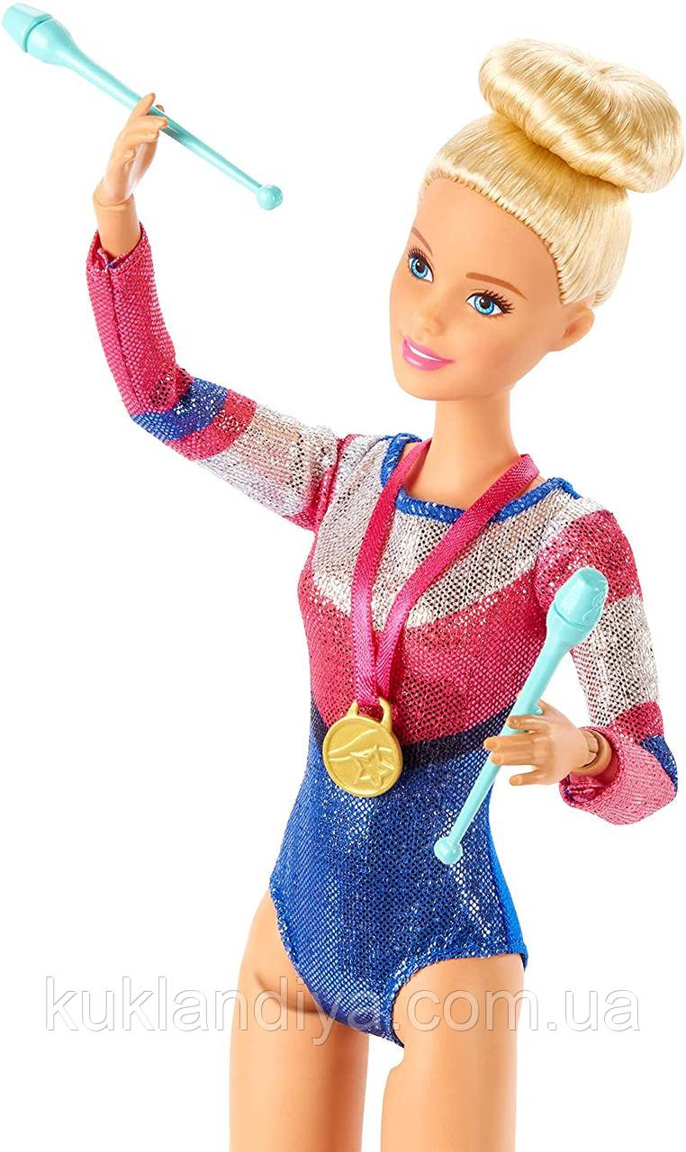 Кукла Барби Гимнастка с аксессуарами Barbie Gymnastics Doll and Playset (GJM72) - фото 7 - id-p516854423