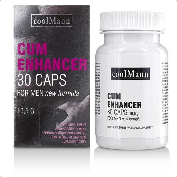 Препарат для поліпшення якості сперми CoolMann Cum Enhancer 30 капсул
