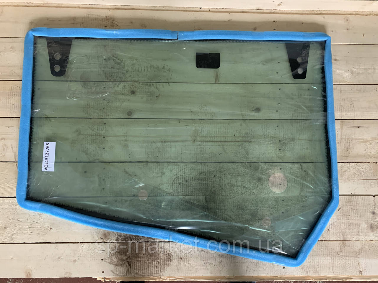 Скло заднє ліве Volvo BL71 VOE15127768 VOE15127768 Скло кузовне ліве (фірточка), фото 1