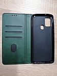 Чехол-книжка Samsung A21S BUSINESS GREEN, фото 2