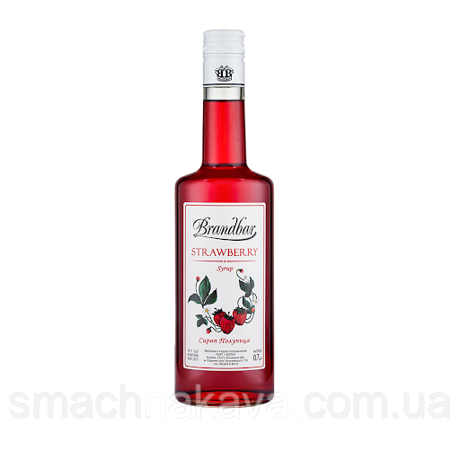 Сироп ТМ "Brandbar" 0.7 л. Полуниця