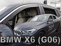 Дефлекторы окон (ветровики) BMW X6 G06 2019 -> 5D (вставные, кт - 4шт)