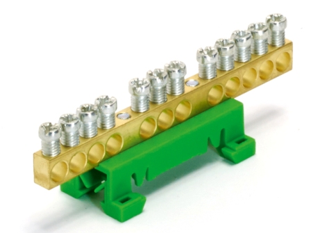 Клема FTG заземляюча - 12х10 мм2 - 63 A/690 - на поверхню; 870 S/12