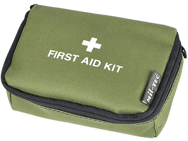 Аптечка первой медицинской помощи MilTec Small Med Kit Olive 16026001 - фото 1 - id-p187885416