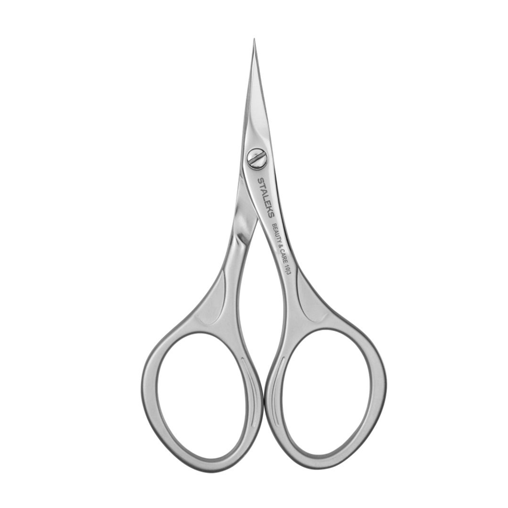 Манікюрні ножиці STALEKS BEAUTY & CARE 10 TYPE 3, SBC-10-3, матові