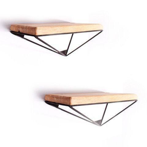 Навісна - Настінна Полиця в стилі LOFT (Wall Shelf - 13)