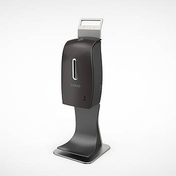 Диспенсер сенсорний безконтактний для антисептика SVAVO PL151049BS чорний із переносною підставкою
