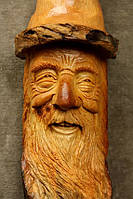 Скульптури з дерева казкових персонажів, ручна різьба по дереву (Hand Carved Artwork 19)
